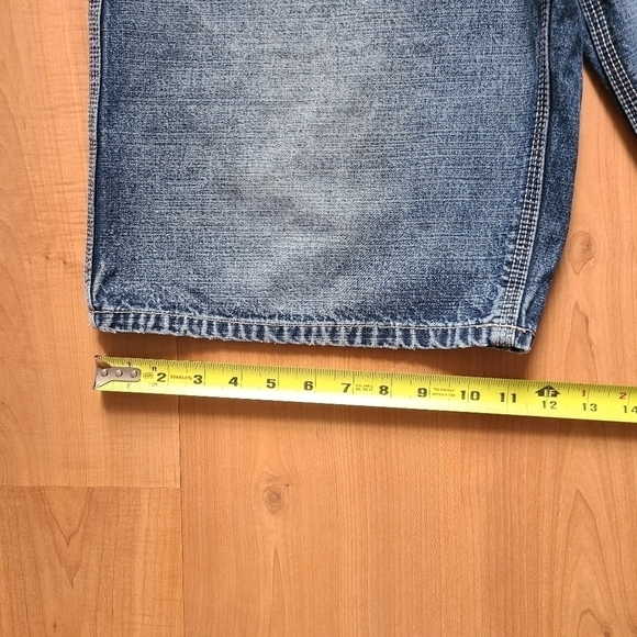 Vintage Levi's Men's Worker Denim Jean Shorts - Picture 9 of 12